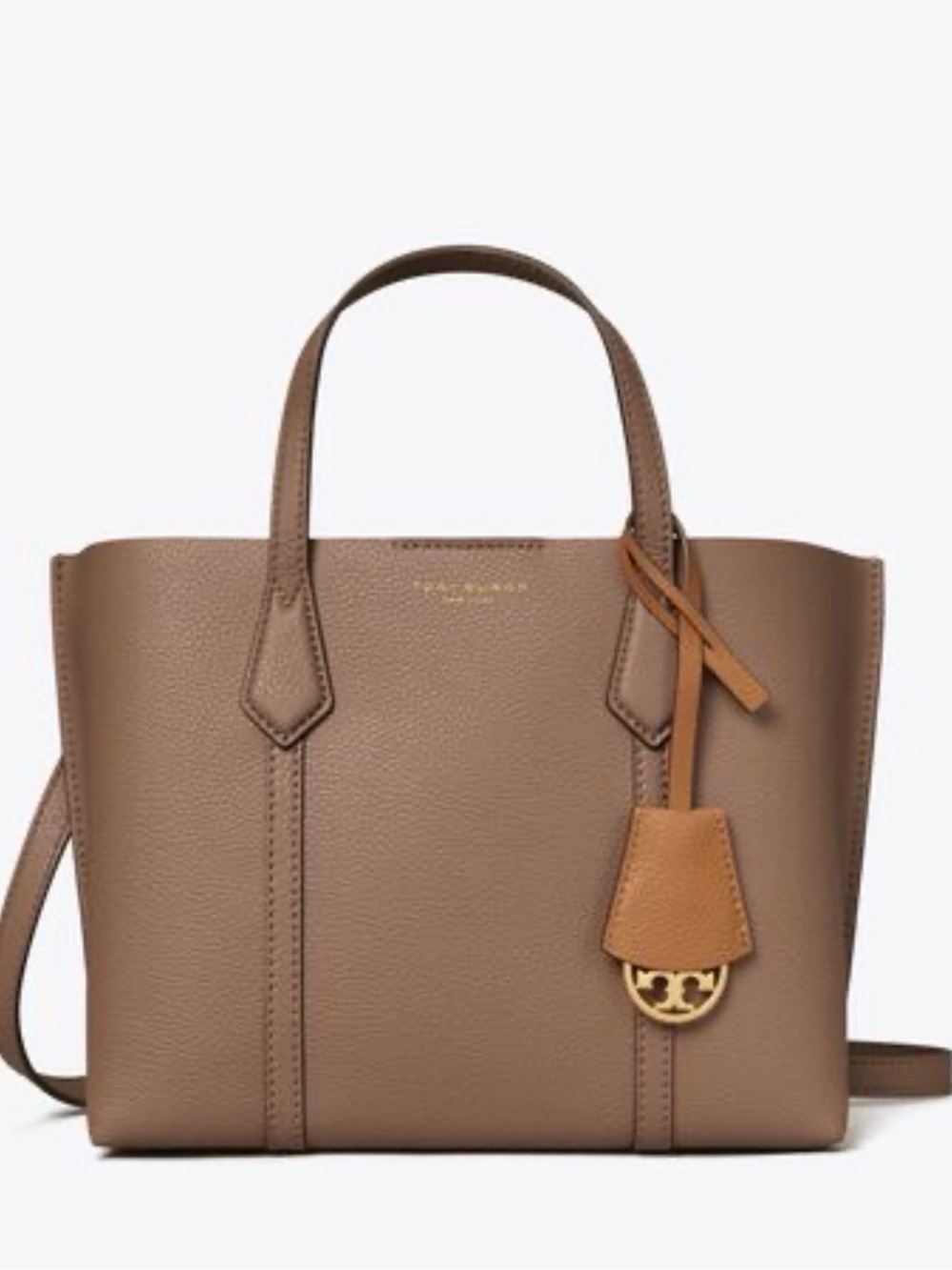 Tory Burch Small Perry Triple Compartment Tote/Crossbody Bag